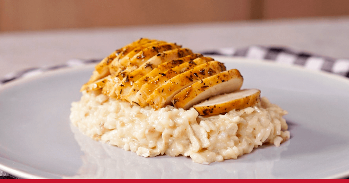 Risoto com Frango